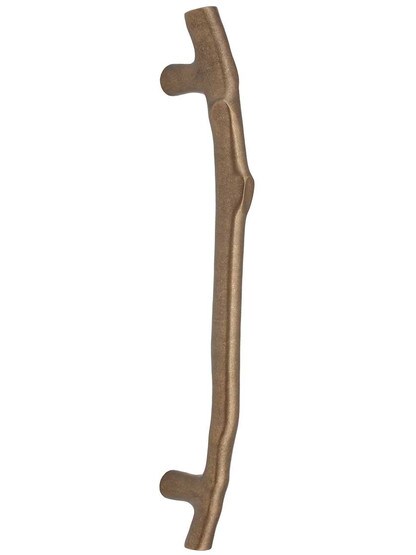 Aspen Twig Appliance Pull - 12 inch Center-to-Center in Light Bronze.